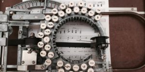 Music typewriter from 1936