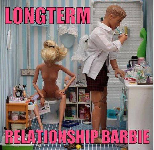Long term relationship Barbie.