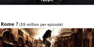 The+most+expensive+TV+show+in+history.