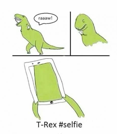 T-Rex #selfie