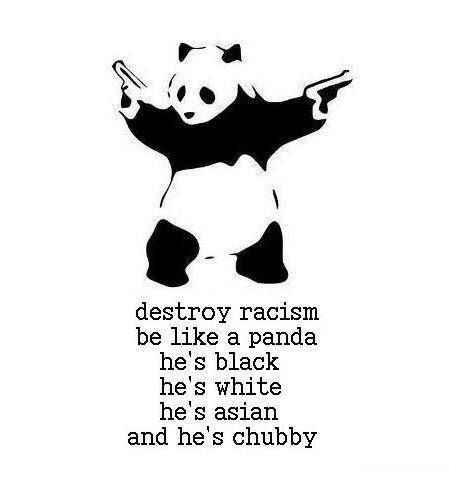 Destroy racism.