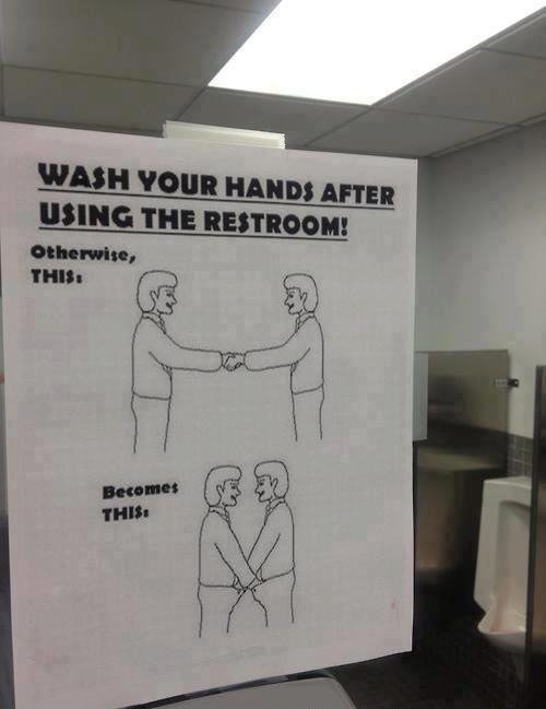 Always wash your hands!