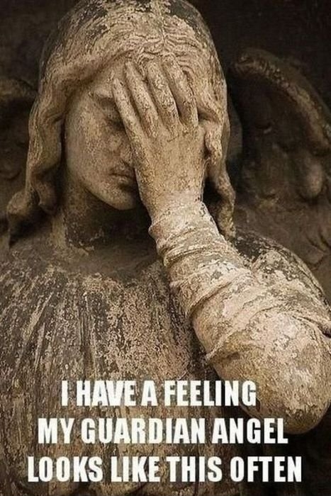 What my guardian angel looks like...