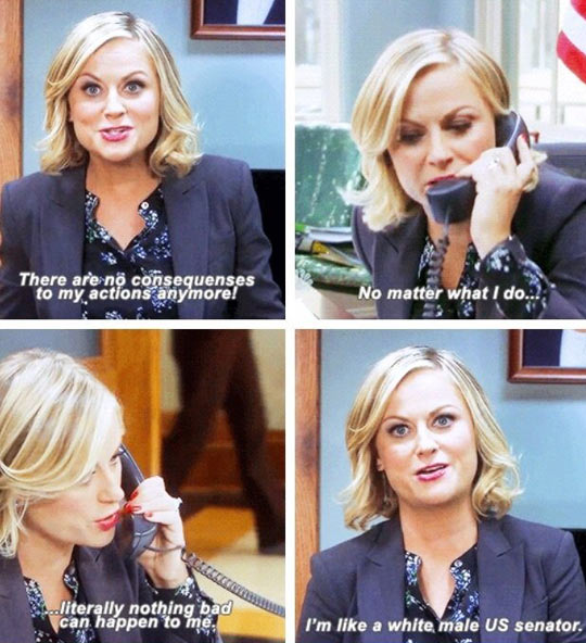 Welcome to the club, Leslie Knope!