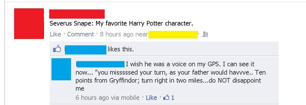 Ten points from Gryffindor.