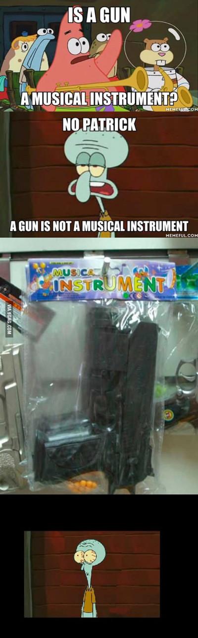 Is A Gun A Musical Instrument?