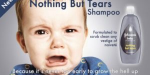 Nothing but tears shampoo!