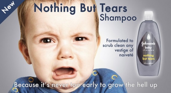 Nothing but tears shampoo!