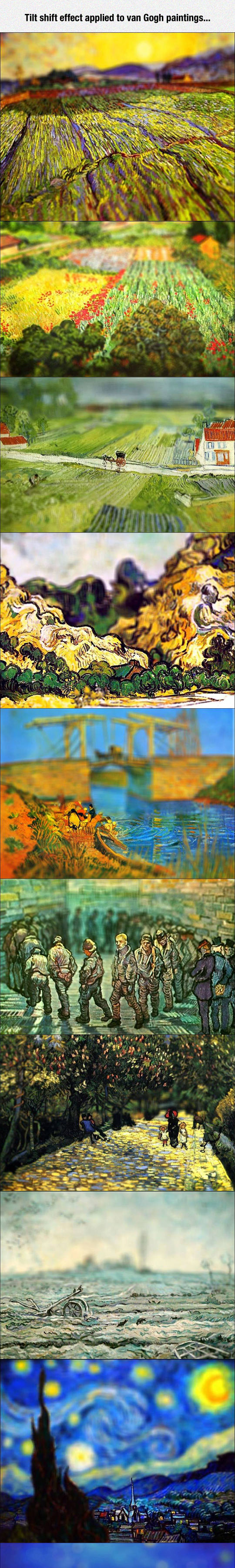 Van Gogh's Work From Another Perspective