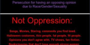 Actual Oppression