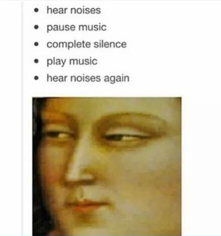 When you're using headphones