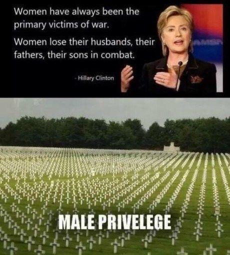 Oh, that male privilege of mine!