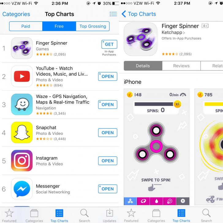 No matter how stupid you think your ideas are, remember this: A virtual fidget spinner is the top free app in the app store right now.