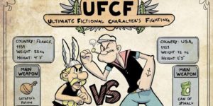 Ultimate Fictional Characters Fighting.