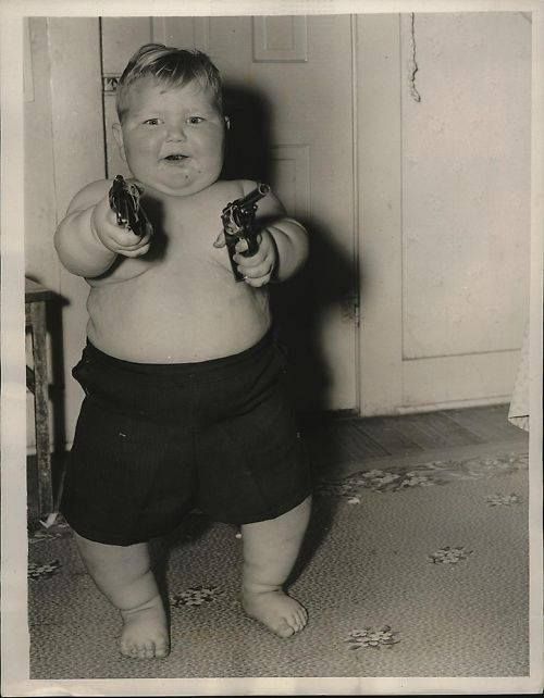 John Wayne as a child.
