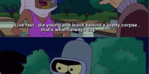 Bender is wise