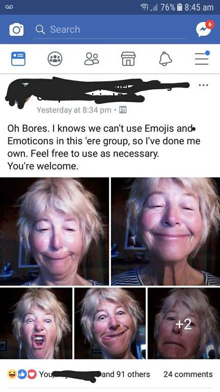 When emojis are banned... adapt, overcome, selfiemoji.