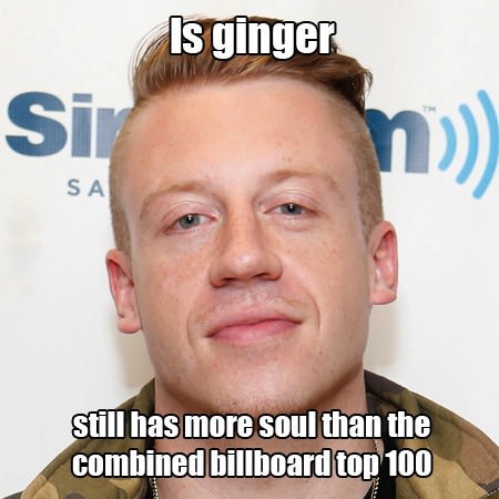 Oh Macklemore...