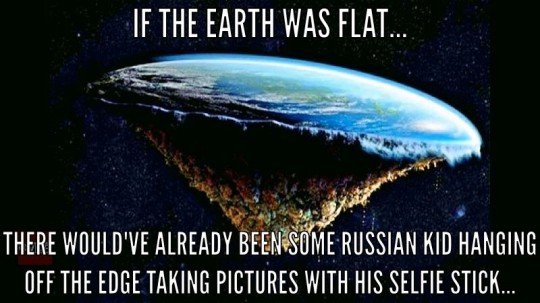 If the Earth was flat...