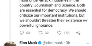 Elon Musk is on a rampage.