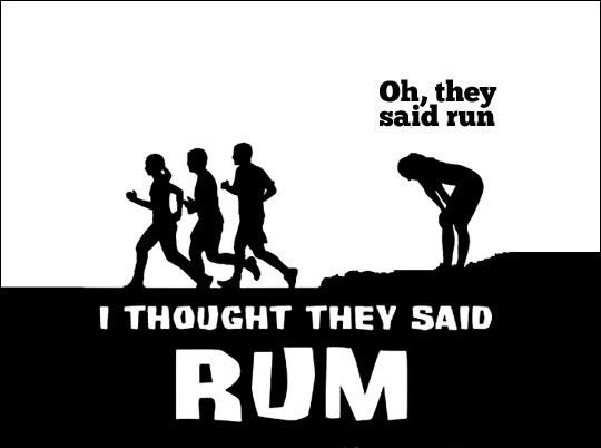 Oh, they said run...