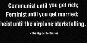 The hypocrite diaries