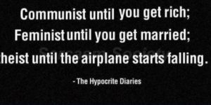 The hypocrite diaries