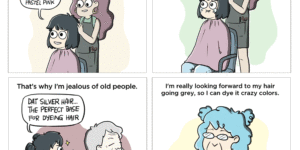 The perks of being old