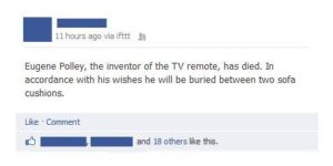 The inventor of the TV remote.