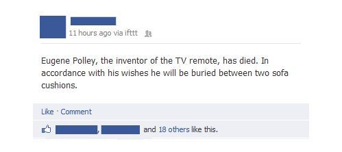 The inventor of the TV remote.