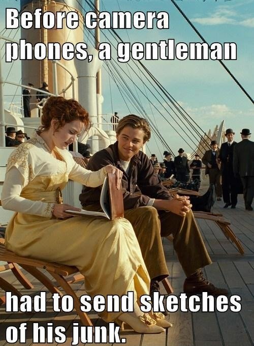 Before camera phones...