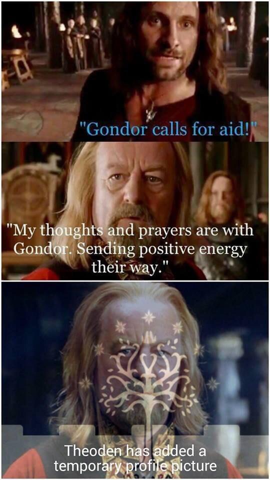 Gondor calls for aid