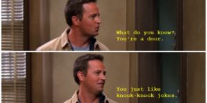 Chandler vs Door