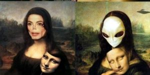 The many face of Mona Lisa.