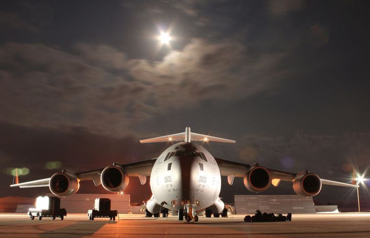 C-17 At Night