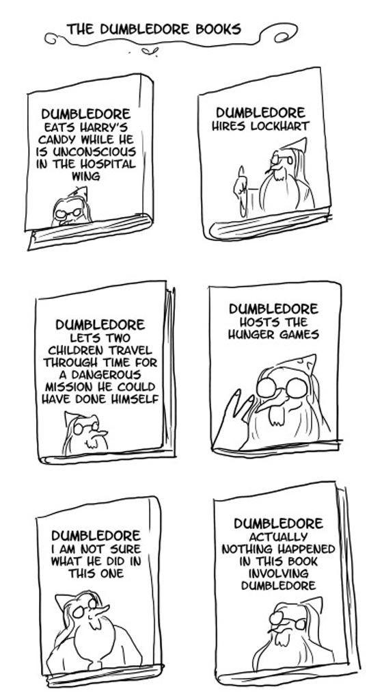 The Six Dumbledore Books