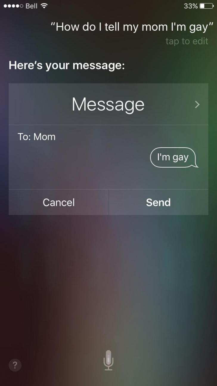 Siri about to blow your agenda.