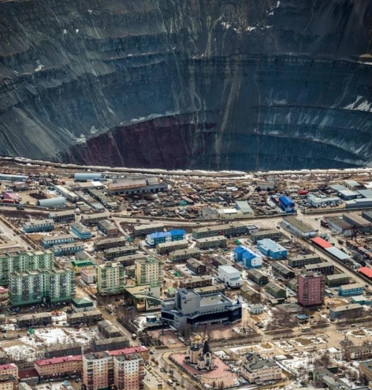 Diamond Mine in Russia
