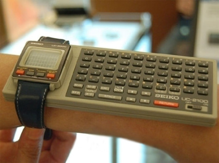 Smart watch, 1984 style.