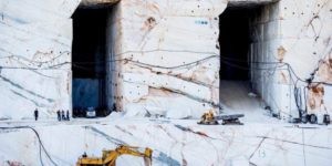 Marble quarry in Greece