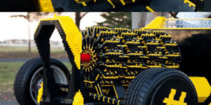 Working car made of Lego’s