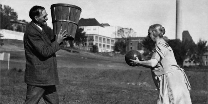 the inventor of basketball, circa 1890's