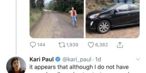 RIP In Peace Kari Paul. The future has betrayed you.