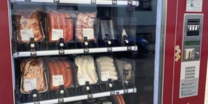 A Meat Vending Machine found in Rosenheim, Germany