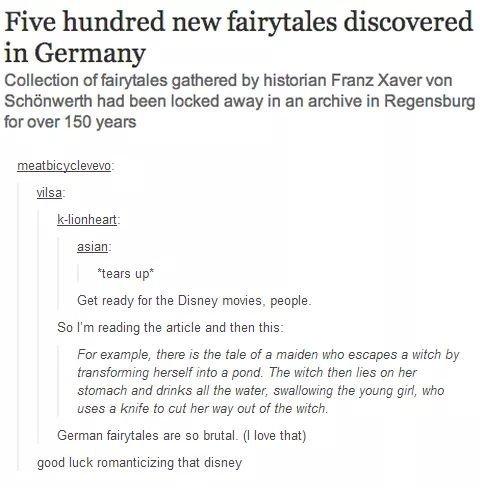 I would watch all of those Gisney movies.