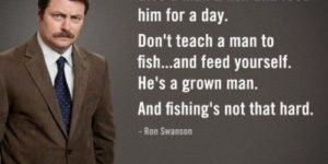 Ron Swanson.