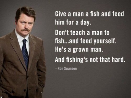 Ron Swanson.