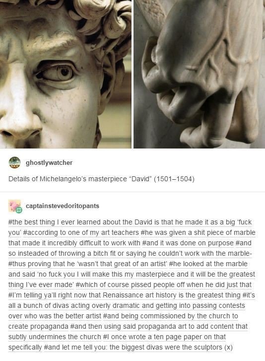 Statue drama