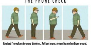 The phone check.