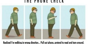 The phone check.